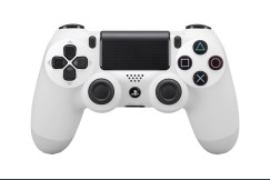 PlayStation 4 DualShock 4 Controller [White] - Accessories | VideoGameX